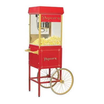 Καρότσι για μηχανή Popcorn Fun Pop 8oz (RED)