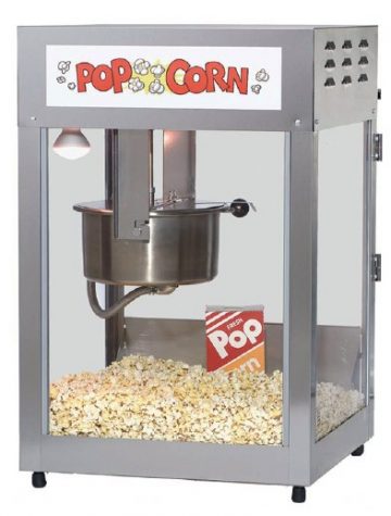 Μηχανή Popcorn Pop Maxx 14oz (SILVER)