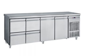 Ψυγείο Πάγκος Συντήρηση Με 2 Συρταριέρες Και 2 Πόρτες GN 239X70