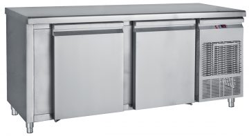 Ψυγείο Πάγκος Συντήρηση Με Μεγάλες Πόρτες Και 60cm Βάθος 420Lt