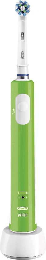 Oral-B Pro 600 Cross Action Ηλεκτρική οδοντόβουρτσα Περιστρεφόμενη / δονούμενη Πράσινη