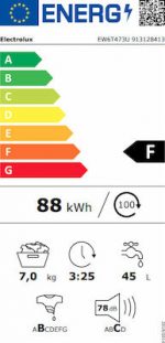 Πλυντήριο ρούχων Electrolux EW6T473U Άνω Φόρτωσης