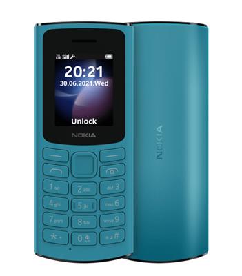 Nokia 105 4G 4.57 cm (1.8") 80.2 g Blue Feature phone