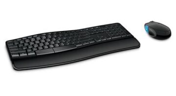 Microsoft Sculpt Comfort Desktop keyboard Black