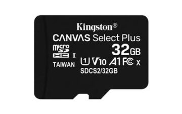 Kingston Technology Canvas Select Plus memory card 32 GB MicroSDHC Class 10 UHS-I