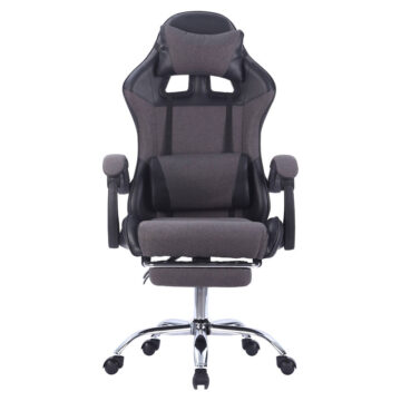 Καρέκλα γραφείου Winner gaming PVC-ύφασμα μαύρο