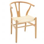 Καρέκλα Sandra ξύλο-σχοινί φυσικό