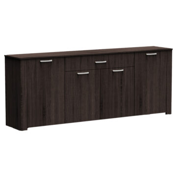 Μπουφές Kinley grey-wenge 210x40x82εκ