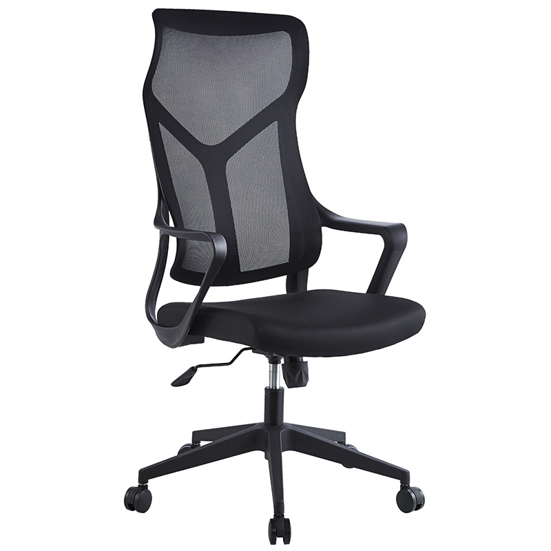 Καρέκλα γραφείου διευθυντή Flexibility mend ύφασμα mesh μαύρο