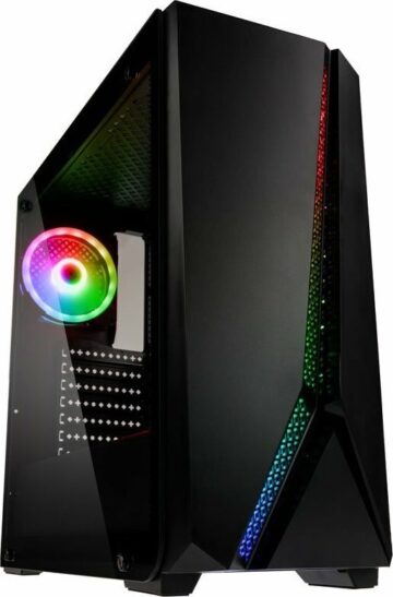 Kolink Quantum RGB Midi Tower Tempered Glass PC Case (E-ATX