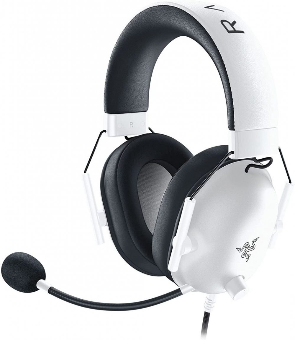 Razer BLACKSHARK V2 X WHITE Gaming Headset - 7.1 - PC/PS4/PS5