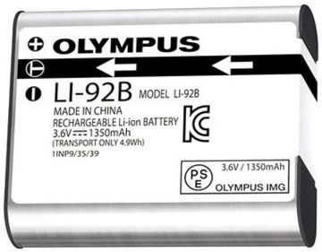 Olympus LI-92B Lithium Ion rechargeable battery (1350 mAh)
