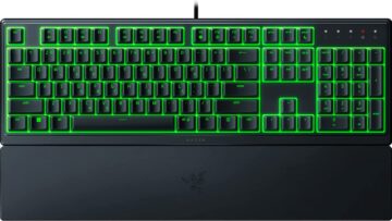 Razer ORNATA V3 X Gaming Keyboard - Low Profile Membrane - Split Resist - RGB - GR Layout