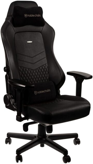 noblechairs HERO Pure Leather Gaming Chair - cold foam