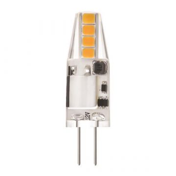 ΛΑΜΠΑ LED SMD 2W G4 6500K ΣΙΛΙΚΟΝΗΣ 12V AC/DC BLISTER