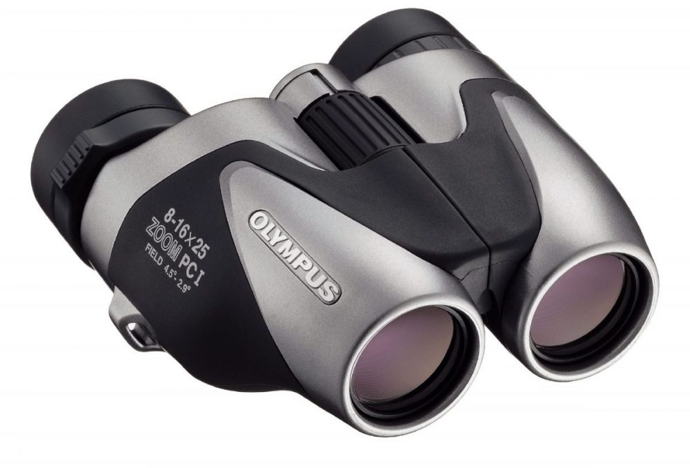 Olympus 8-16X25 ZOOM PC I SILVER Binoculars