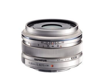 Olympus 17mm 1:1.8 SILVER M.ZUIKO DIGITAL (EW-M1718) Lense Micro FT