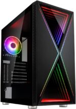 Kolink Void X ARGB Midi-Tower Black Tempered Glass PC Case