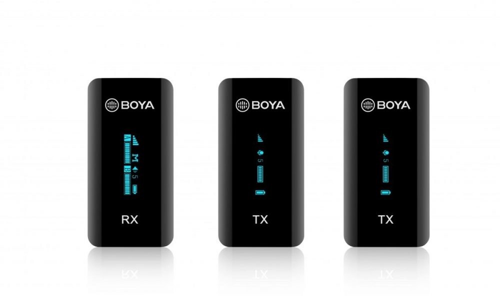 BOYA BY-XM6-S2  2.4 Ghz wireless mic system 3.5mm for camera