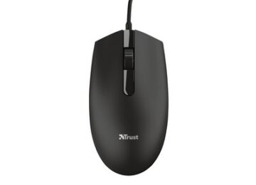 MOUSE USB TRUST BASI BLACK 24271