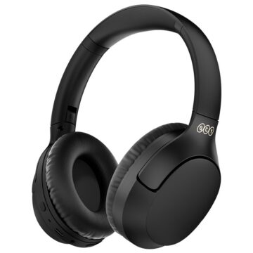 QCY H2 PRO Headset Black V5.3 Bluetooth ENC Call Noise Cancelling Headphones 60h Multipoint Connect
