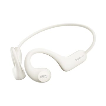 QCY Crossky Link White- Open Ear Air Bone Conduction Headphones Sports Waterproof IPX6 Headset BT5