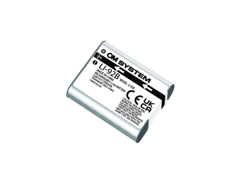 Olympus LI-92B Lithium Ion rechargeable battery (1350 mAh)