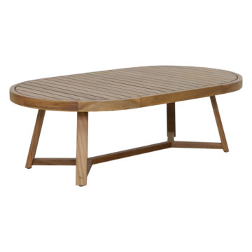 Τραπέζι Stellan μασίφ ξύλο ευκαλύπτου 220x130x75εκ