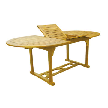 Τραπέζι Sopho επεκτεινόμενο φυσικό ξύλο ακακίας 200/150x100x75εκ