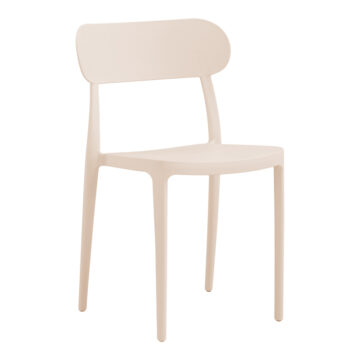 Καρέκλα Amvroan με UV protection cappuccino pp 51x49x79.5εκ