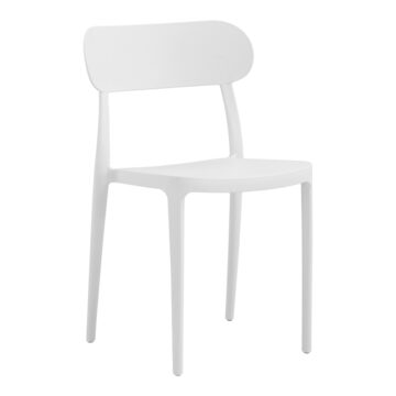 Καρέκλα Amvroan με UV protection λευκό pp 51x49x79.5εκ