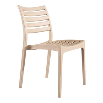 Καρέκλα Gerko με UV protection cappuccino pp 57x46x83εκ