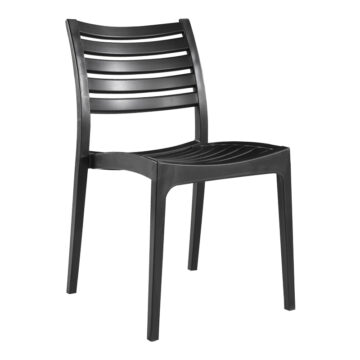 Καρέκλα Gerko με UV protection μαύρο pp 57x46x83εκ