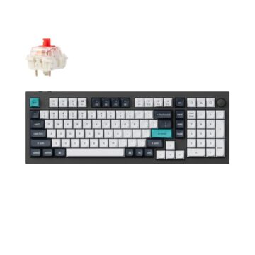 Keychron Q5 Max (Q5M-M1) QMK/VIA Wireless Custom Mechanical Keyboard-Red Switch 96% US Layout