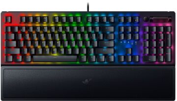 Razer BLACKWIDOW V3 - Mechanical Keyboard (Green Switch) - Wrist Rest - GR Layout