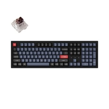 Keychron K10 Pro (K10P-H3) QMK/VIA Wireless Mechanical Keyboard-Brown Switch (Hot-Swappable) 100% US