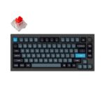 Keychron Q1 Pro (Q1P-M1) QMK/VIA Wireless Custom Mechanical Keyboard-Red Switch US Layout