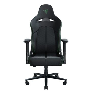 Razer ENKI X - Gaming Chair - Built-in Lumbar Arch Eco-Friendly Synthetic Leather Adjustable Recline