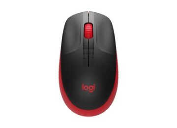 MOUSE WIRELESS LOGITECH M190 RED