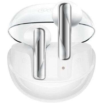 QCY Ailypods Clear White - Semi-Ear 13mm driver