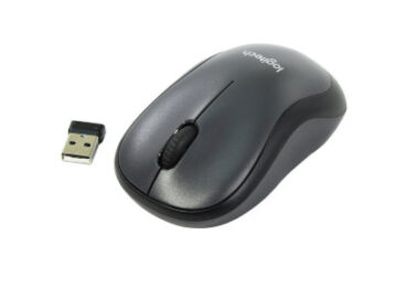 MOUSE LOGITECH M220 WRLS SILENT CHARCOAL