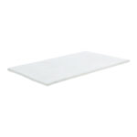 Ανώστρωμα Casmeriane roll pack λευκό ύφασμα-memory foam 140x200x5εκ