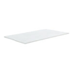 Ανώστρωμα Casmeriane roll pack λευκό ύφασμα-memory foam 150x200x5εκ