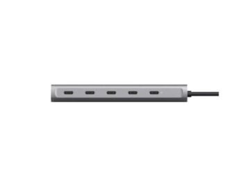 HUB USB-C  TRUST HALYX 5 PORT 25136