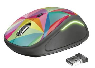 MOUSE WIRELESS TRUST YVI FX GEO 22337