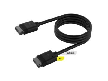 CORSAIR DIY iCUE LINK Cable Black(1x600mm)