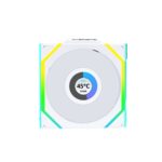 Lian Li UNIFAN SL Wireless LCD 120-1PCS Reverse White - Case Fan