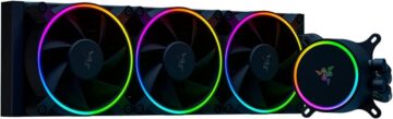 Razer HANBO Chroma RGB AIO Liquid Cooler - Powerful aRGB Silent PWM Fans - 360MM