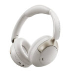 QCY H3 PRO Headset White Hi-Res Audio V5.4 Bluetooth ANC Call Noise Cancelling Headphones 40mm drive