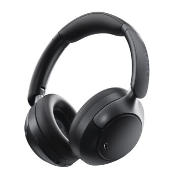 QCY H3 PRO Headset Black Hi-Res Audio V5.4 Bluetooth ANC Call Noise Cancelling Headphones 40mm drive